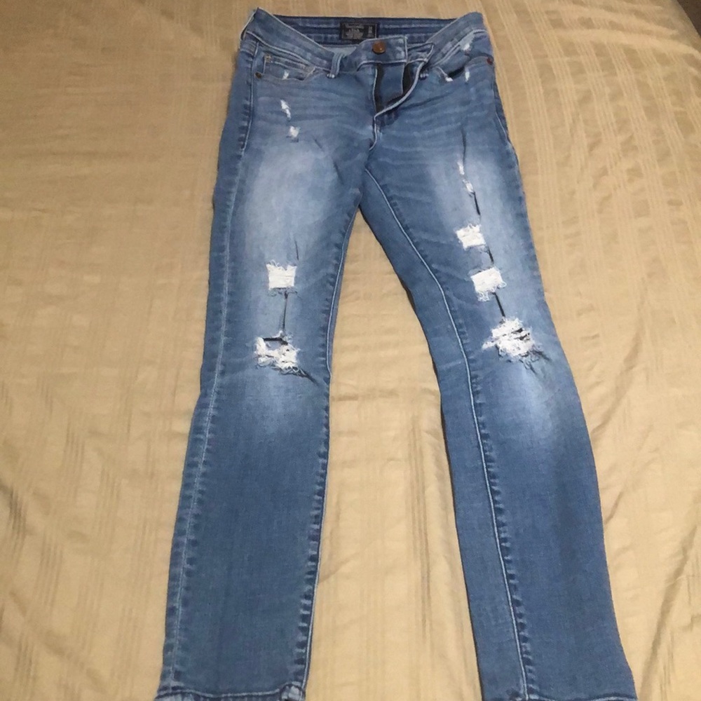 Abercrombie and Fitch Ripped Jeans